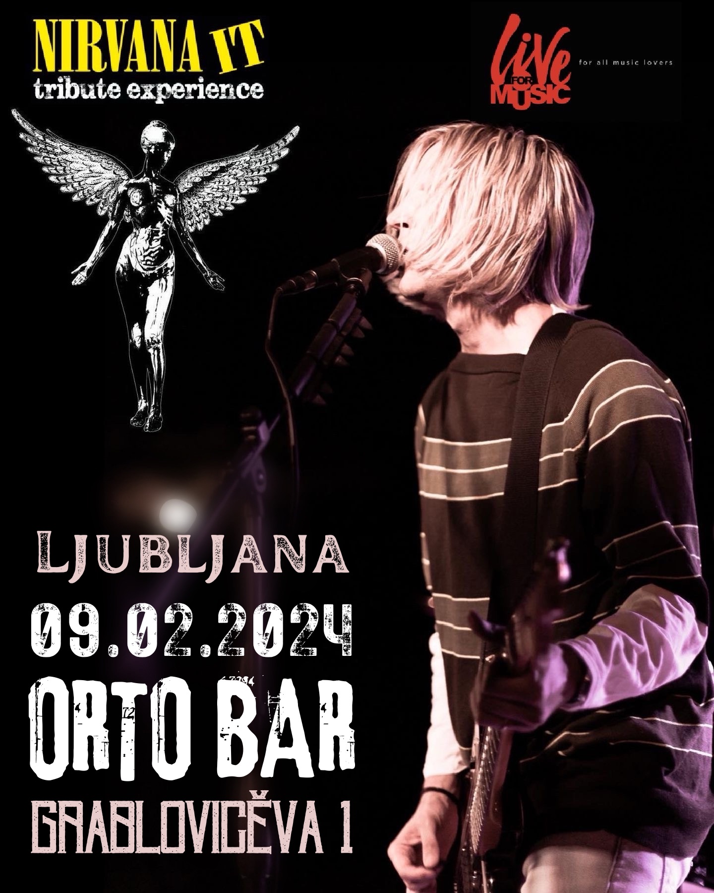 NIRVANA IT LIVE AT ORTO BAR LJUBLJANA - EventiFVG.it