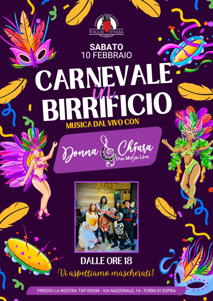 Carnevale in Birrificio - EventiFVG.it