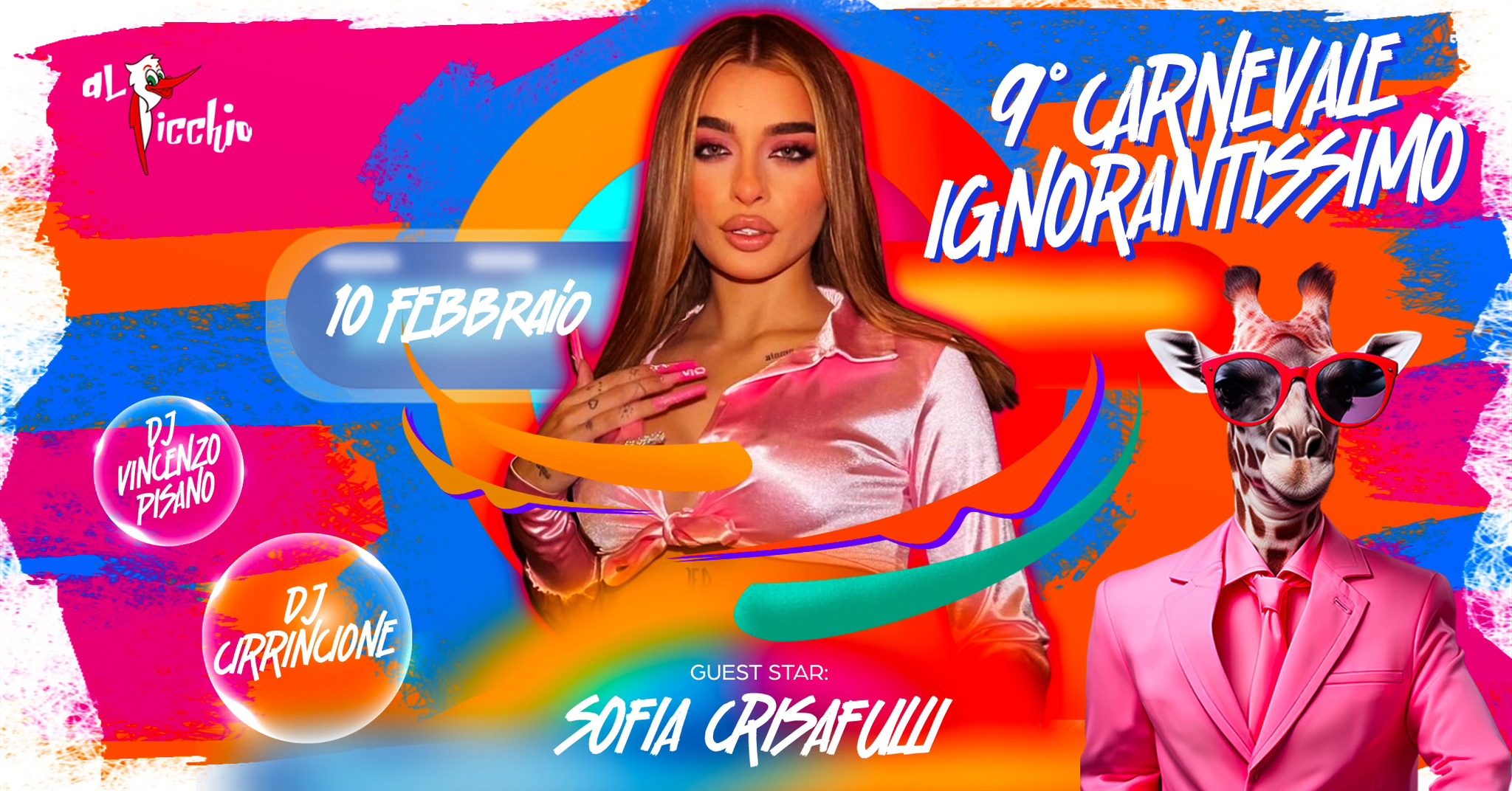 9° Carnevale Ignorantissimo - Guest: SOFIA CRISAFULLI - 10.02.24 - EventiFVG.it