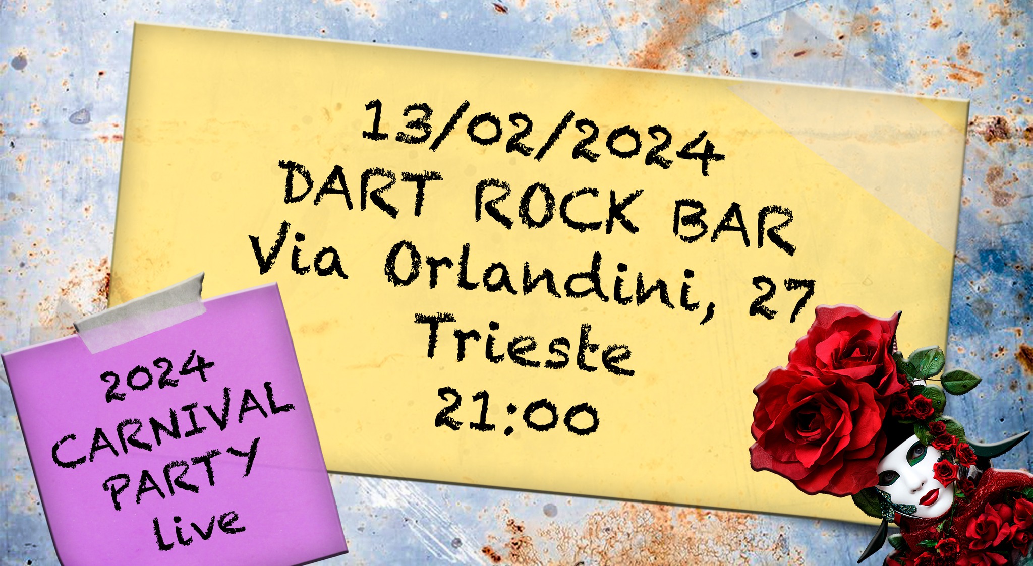 RAUTE 69 Carnival Live - Dart Rock Bar - EventiFVG.it