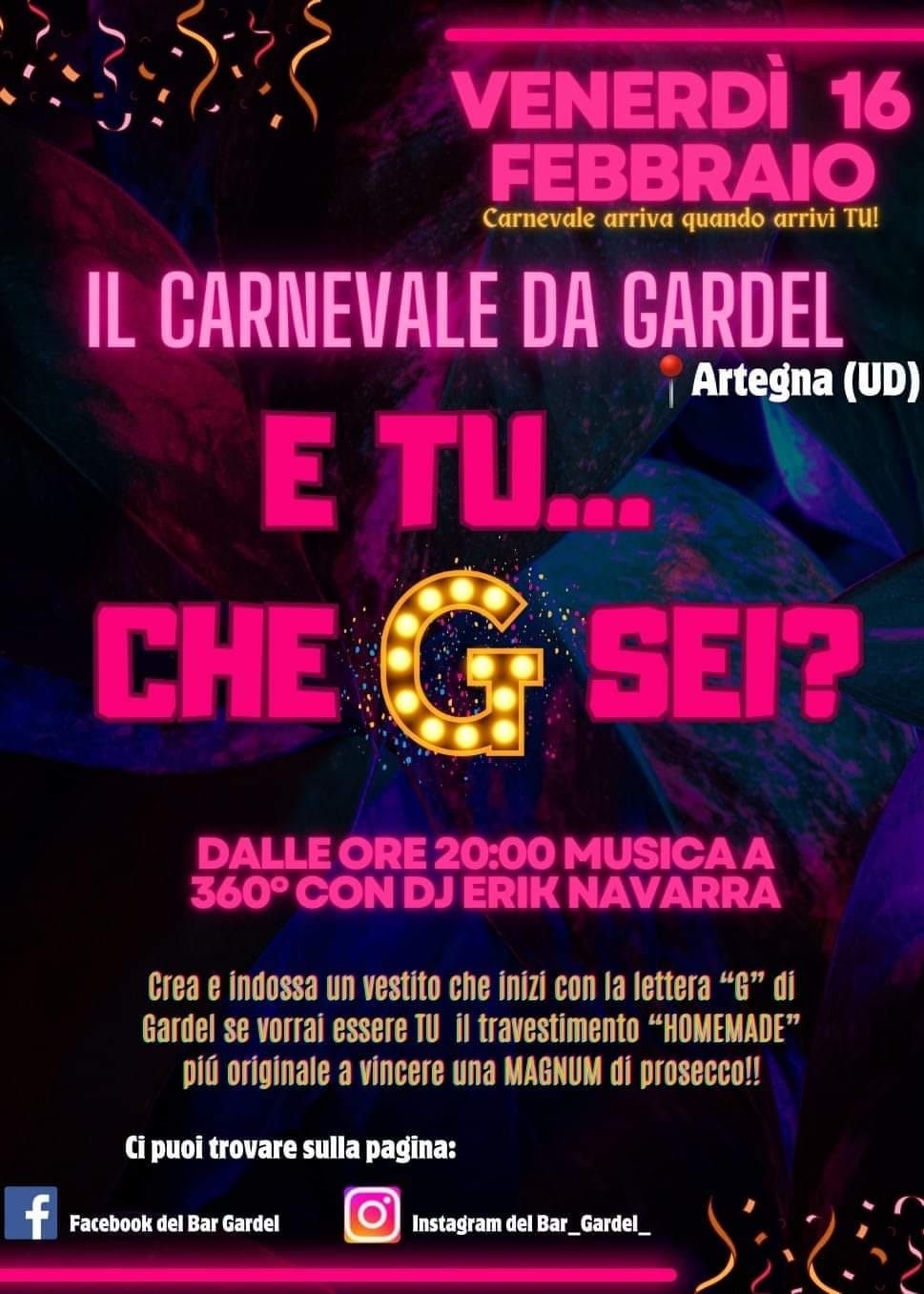 CARNEVALE GARDEL - CARNEVALE GARDEL - EventiFVG.it