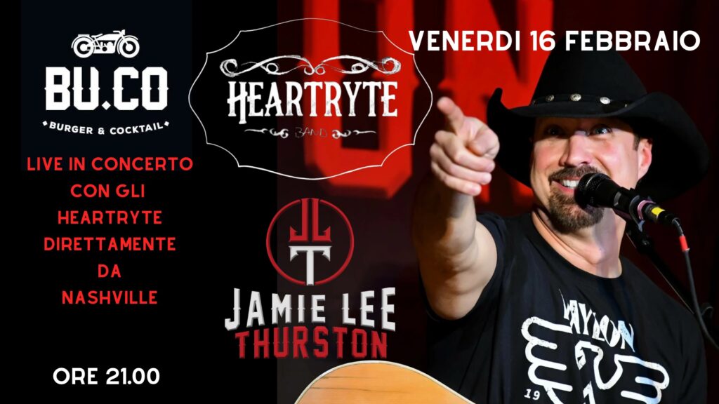 HEARTRYTE E JAMIE LEE THURSTON live @bucoudine - HEARTRYTE E JAMIE LEE THURSTON live @bucoudine - EventiFVG.it