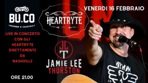HEARTRYTE E JAMIE LEE THURSTON live @bucoudine