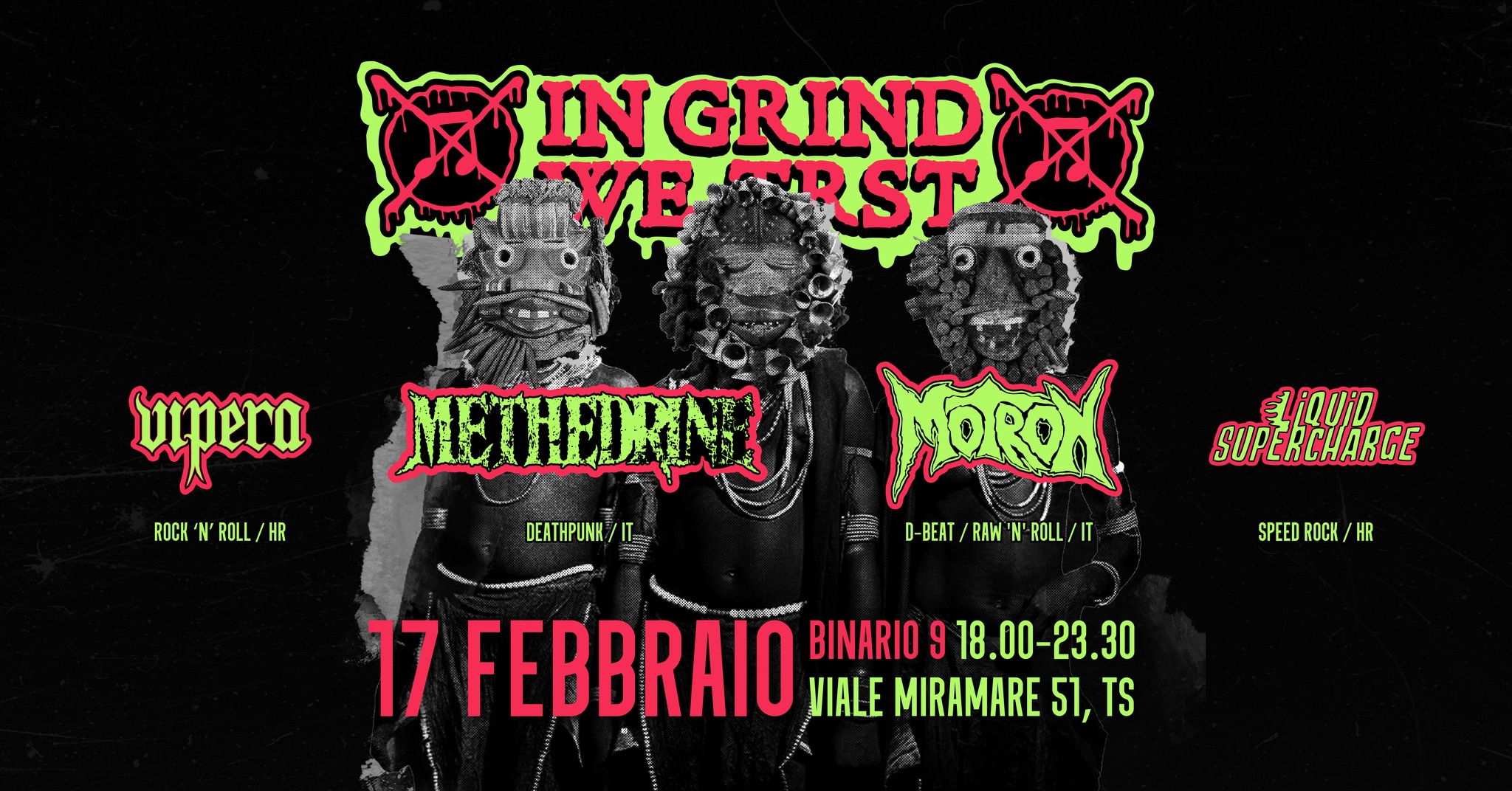 Noise Wagon Vol. 10 - Methedrine + Motron + Vipera + Liquid Supercharge - EventiFVG.it