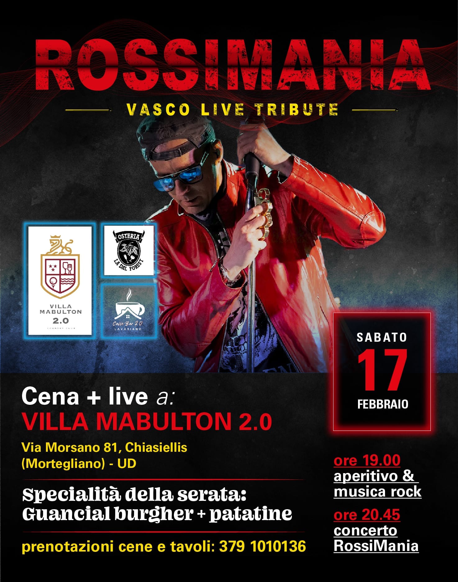 Live @ Villa Mabulton 2.0 - Chiasiellis di Mortegliano (UD) - EventiFVG.it