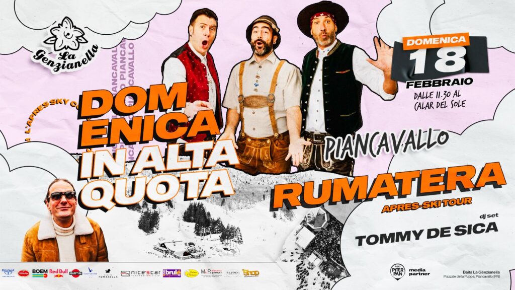 Domenica in Alta Quota a Piancavallo, La Genzianella - RUMATERA Après Ski tour! 🎿 - EventiFVG.it