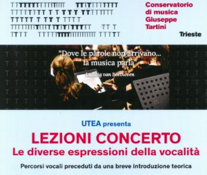UTEA presenta Lezioni Concerto con il Conservatorio di musica Giuseppe Tartini