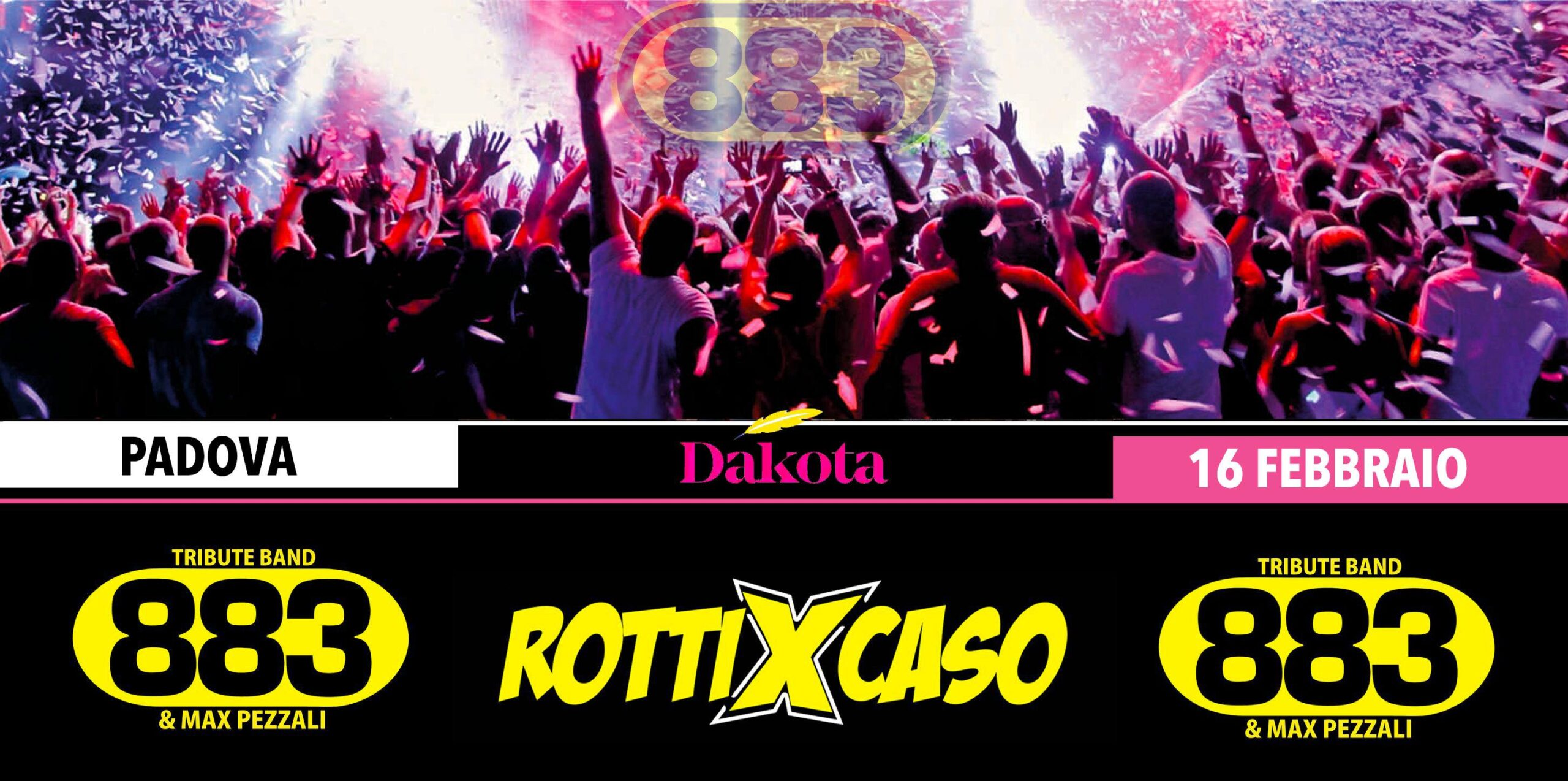 ROTTI X CASO ★ Tributo 883 ★ DAKOTA PUB - Vigonza PD - EventiFVG.it