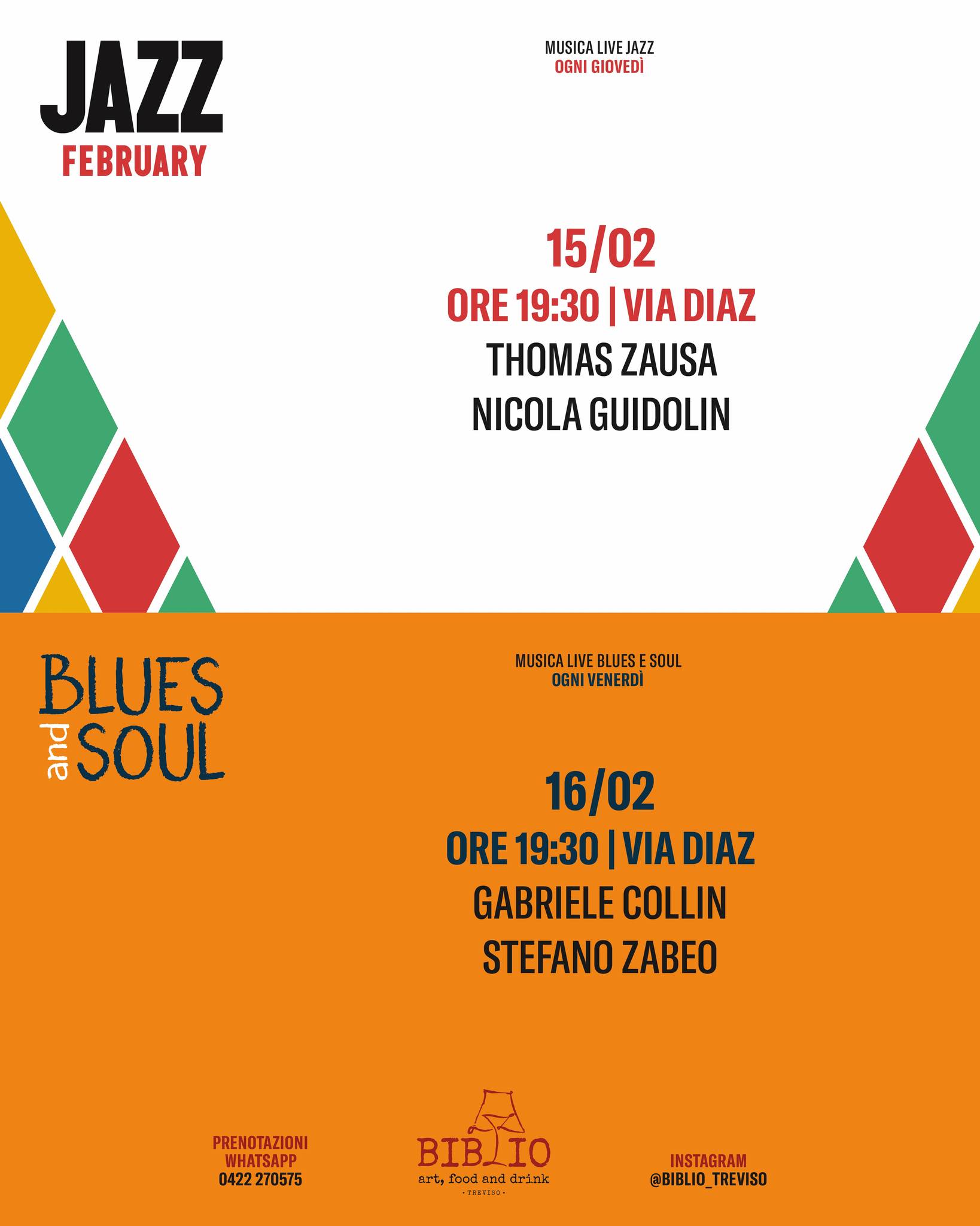 Giovedì Jazz e Venerdì Blues - Giovedì Jazz e Venerdì Blues - EventiFVG.it