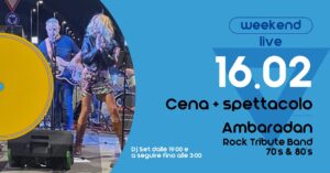 WEEKEND LIVE @POP – Cibo e Spettacolo, Vigonza (PD)