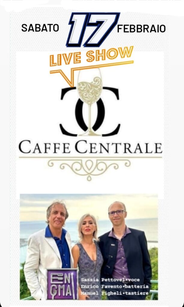 Enigma pop soul & more LIVE caffè Centrale - Enigma pop soul & more LIVE caffè Centrale - EventiFVG.it