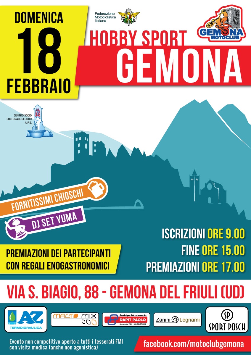 HOBBY SPORT MASTER DI SAN VALENTINO - MC GEMONA - EventiFVG.it