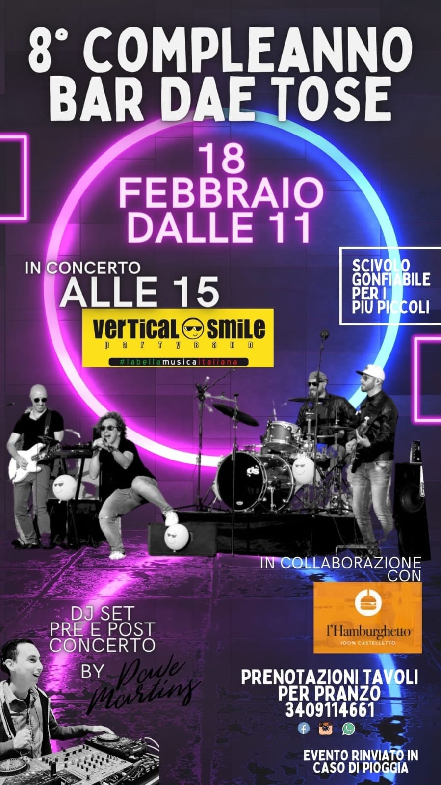 8° COMPLEANNO bar DAE TOSE - EventiFVG.it