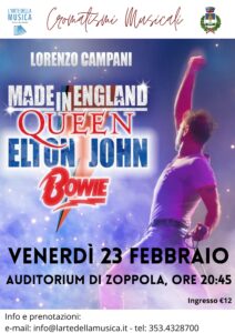 Cromatismi Musicali presenta: MADE IN ENGLAND