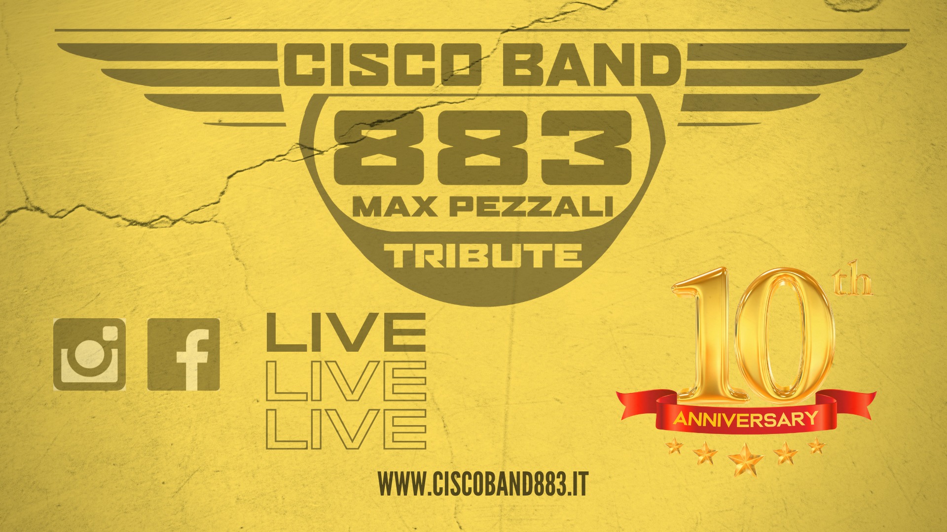 CISCO BAND - 883 Tribute Band LIVE @ Wiener Haus Tavagnacco - EventiFVG.it