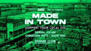 Made In Town | Support Your Local Djs / Electrique meets Aura