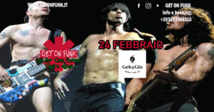 Get On Funk RHCP Tribute Live @GekyGio – Piazzola S.B. (PD)