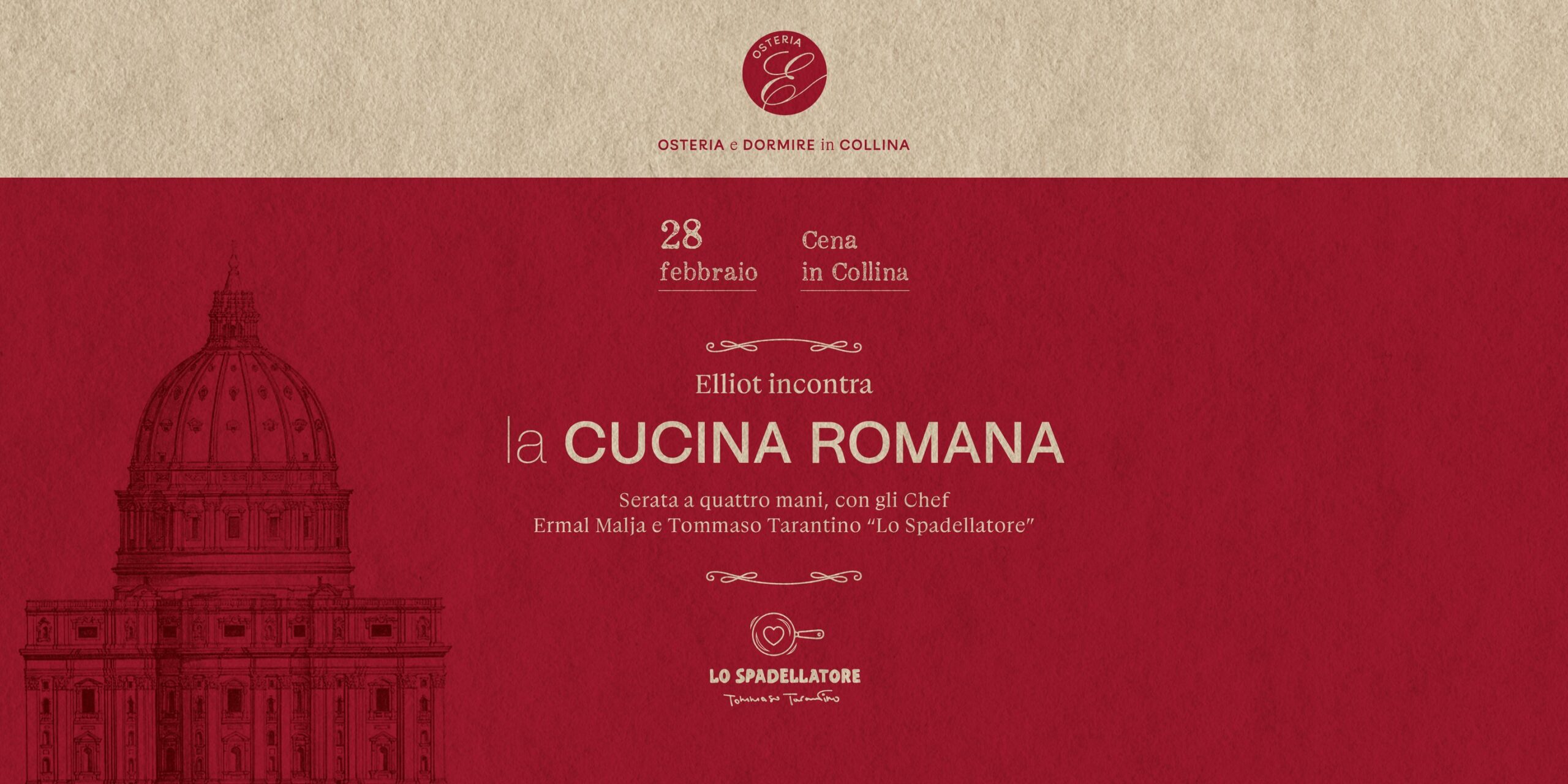 Elliot incontra la Cucina Romana - EventiFVG.it