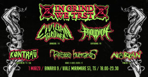 Noise Wagon Vol. 11 – Civilian Thrower + Proudhon + Restos Humanos + Kontrau + Narkan