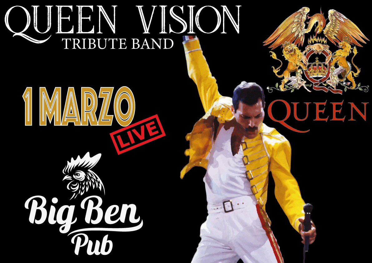 QUEEN Tribute Live! 🎸✨ - QUEEN Tribute Live! 🎸✨ - EventiFVG.it