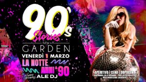 ⚡90’S STORIES⚡NEW GARDEN⚡Happy Birtdhay Ale Dj