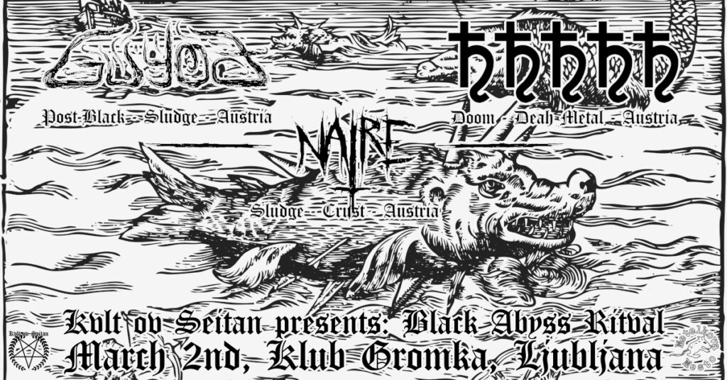 Black Abyss Ritval: Guyođ, Saturnists, Naire - EventiFVG.it