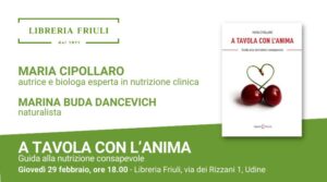 A tavola con l’anima di e con Maria Cipollaro e Marina Buda Dancevich