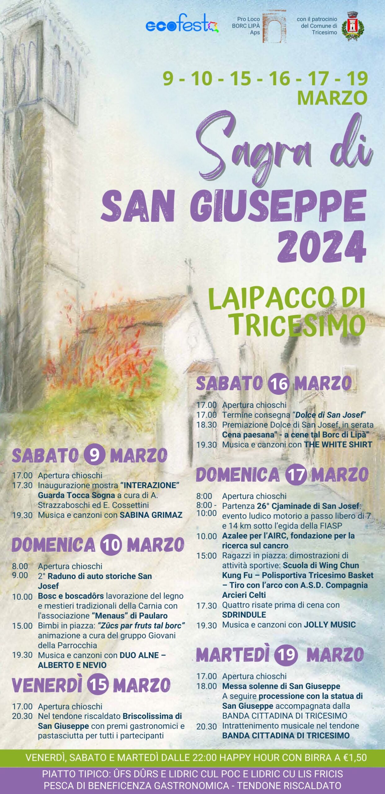 Sagra di san Giuseppe 2024 - EventiFVG.it