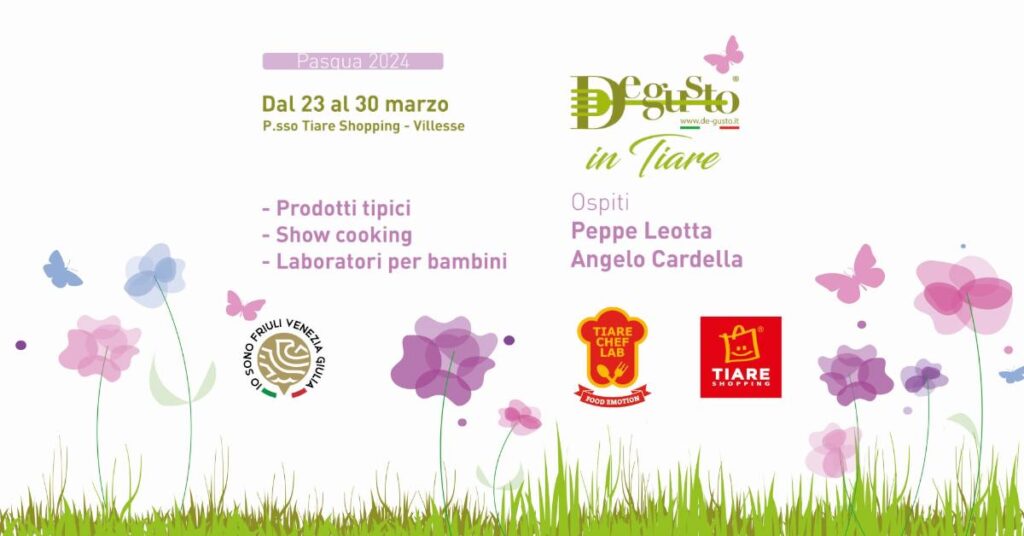 De gusto, Tiare, Pasqua 2024