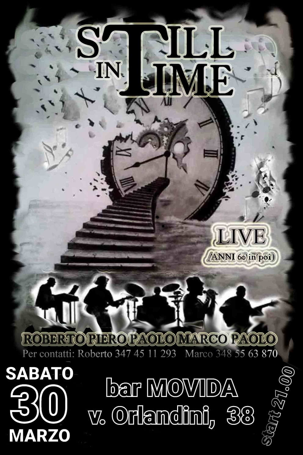 Still in Time live, Bar Movida