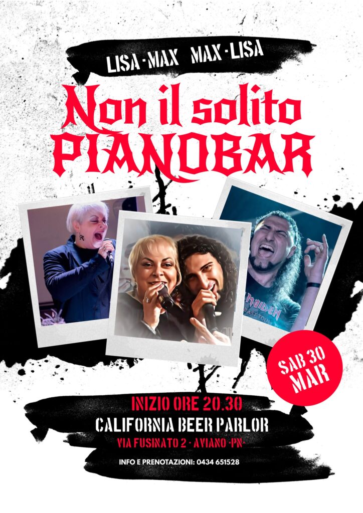 NON IL SOLITO PIANOBAR LIVE at CALIFORNIA BEER PARLOR - NON IL SOLITO PIANOBAR LIVE, CALIFORNIA BEER PARLOR, aviano