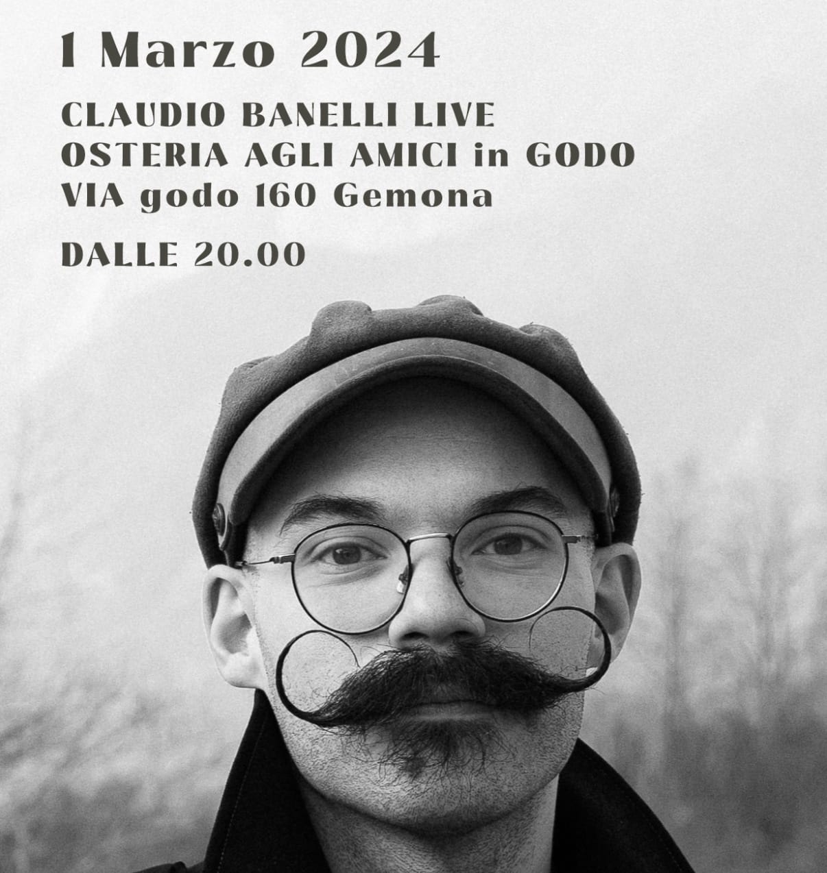 CLAUDIO BANELLI @ HOSTERIA - EventiFVG.it