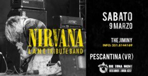 LANE | NIRVANA Tribute • THE JIMINY • OSPEDALETTO DI PESCANTINA (VR)