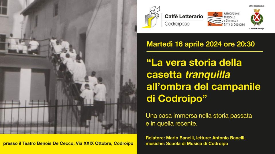 La vera storia della casetta tranquilla all’ombra del campanile di Codroipo La vera storia della casetta tranquilla all'ombra del campanile di Codroipo
