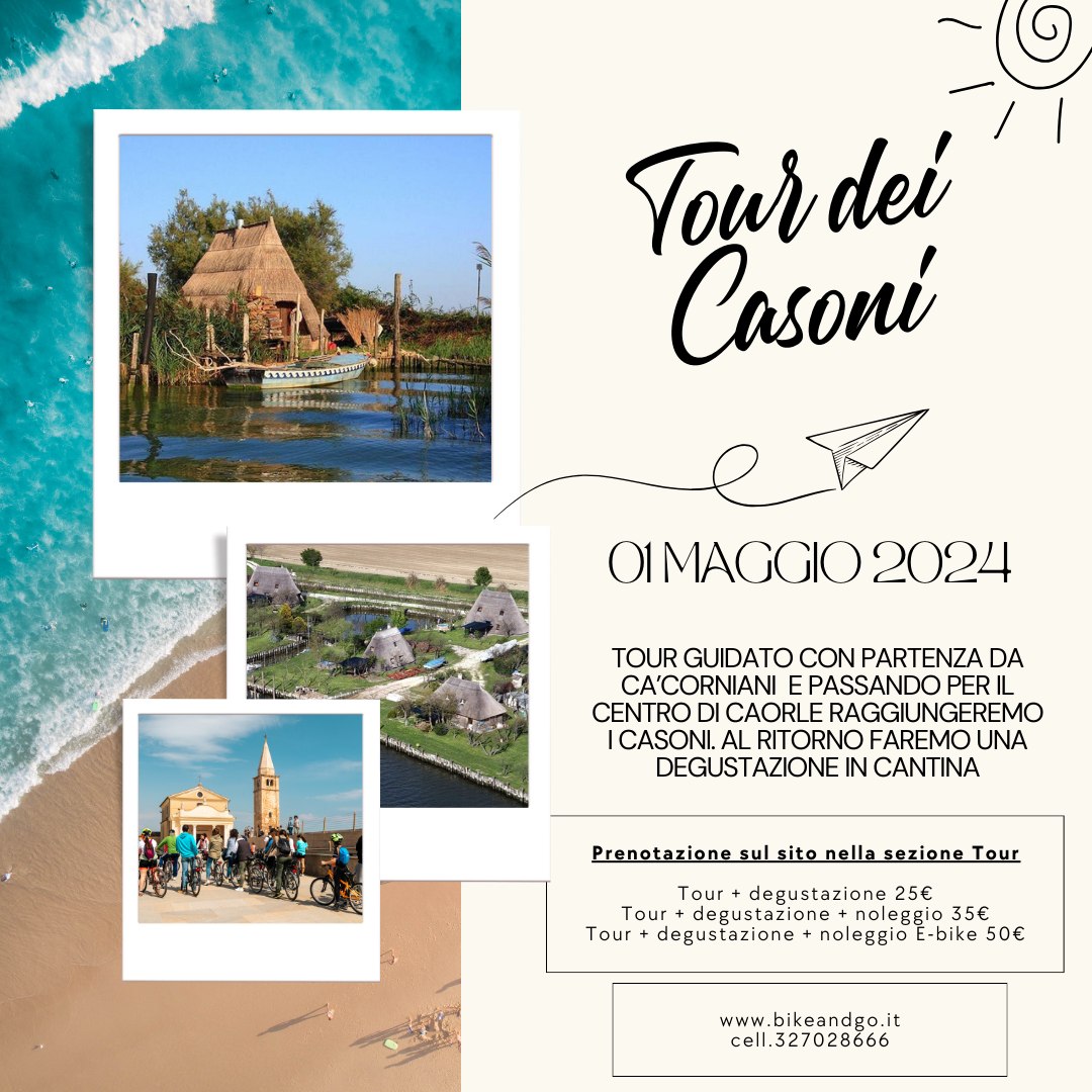 Tour dei Casoni, Degustazione, Caorle Tour dei Casoni, Degustazione, Caorle