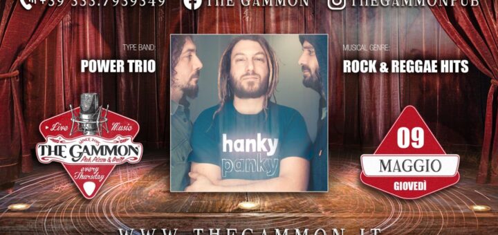 Live Music, Hanky Panky, Rock & Reggae, Roveredo in Piano