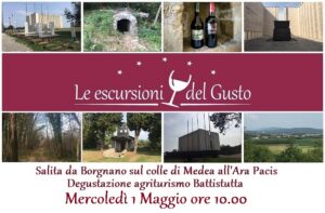 ESCURSIONE IN COLLIO DA BORGNANO AL COLLE DI MEDEA ALL’ARA PACIS, Cormons ESCURSIONE IN COLLIO DA BORGNANO AL COLLE DI MEDEA ALL'ARA PACIS, Cormons