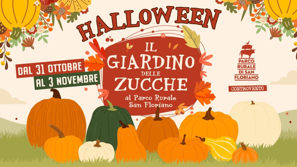 HALLOWEEN e il GIARDINO delle ZUCCHE al Parco San Floriano