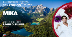 MIKA, No Borders Music Festival 2025, Laghi di Fusine MIKA, No Borders Music Festival 2025, Laghi di Fusine