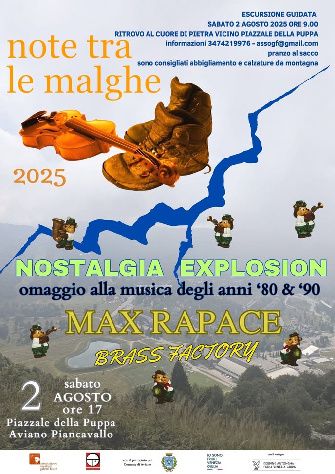 Note Tra Le Malghe NOSTALGIA EXPLOSION - EventiFVG.it