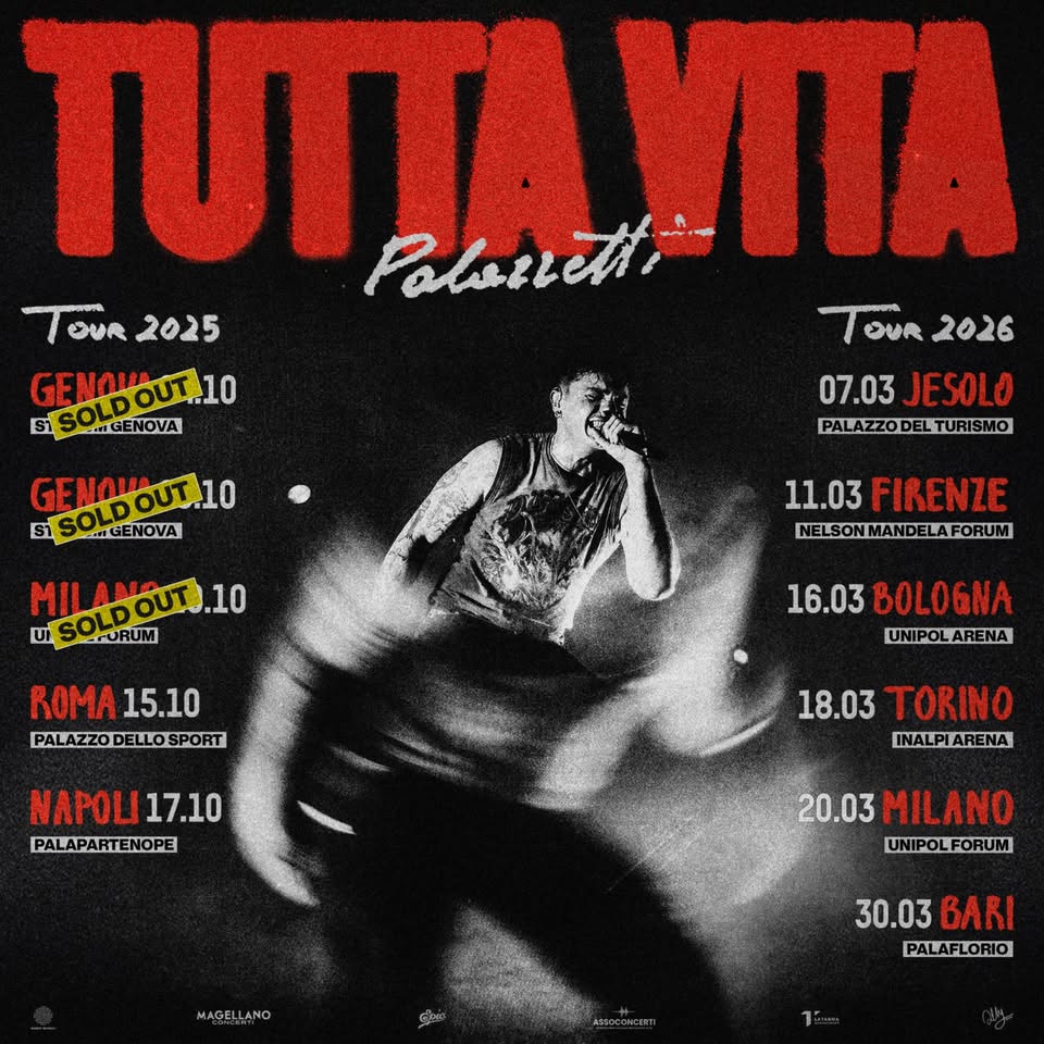 OLLY - Tutta Vita Tour - Palazzetti 7-8 marzo - EventiFVG.it