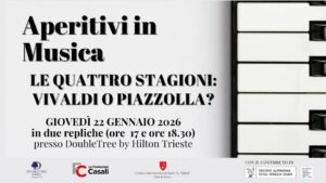 🍸🎼 Aperitivi in musica – Le Quattro Stagioni: Vivaldi o Piazzolla? 🎶🎹
