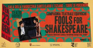 i teatri delle gioventù FOOLS FOR SHAKESPEARE