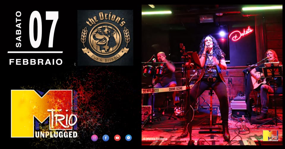 MTrio Unplugged @ THE ORION'S - Sevegliano (UD) - EventiFVG.it