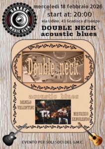 DOUBLE NECK duo acustic blues