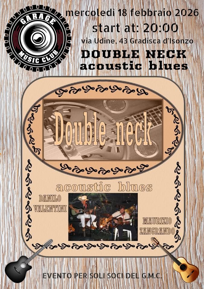 DOUBLE NECK duo acustic blues - EventiFVG.it