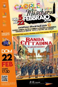 Caorle in Maschera 2026 – ESIBIZIONE BANDA CITTADINA
