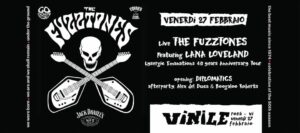 THE FUZZTONES + DIPLOMATICS+DJ ALEX DEL DUCA
