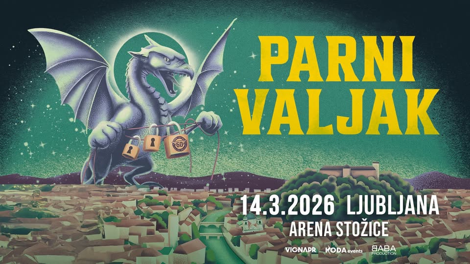 PARNI VALJAK "50" V STOŽICAH ● Ljubljana, Arena Stožice ● 14.03.2026 - EventiFVG.it