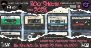 Press Play On Tape – Rock Shelter Tour ’26